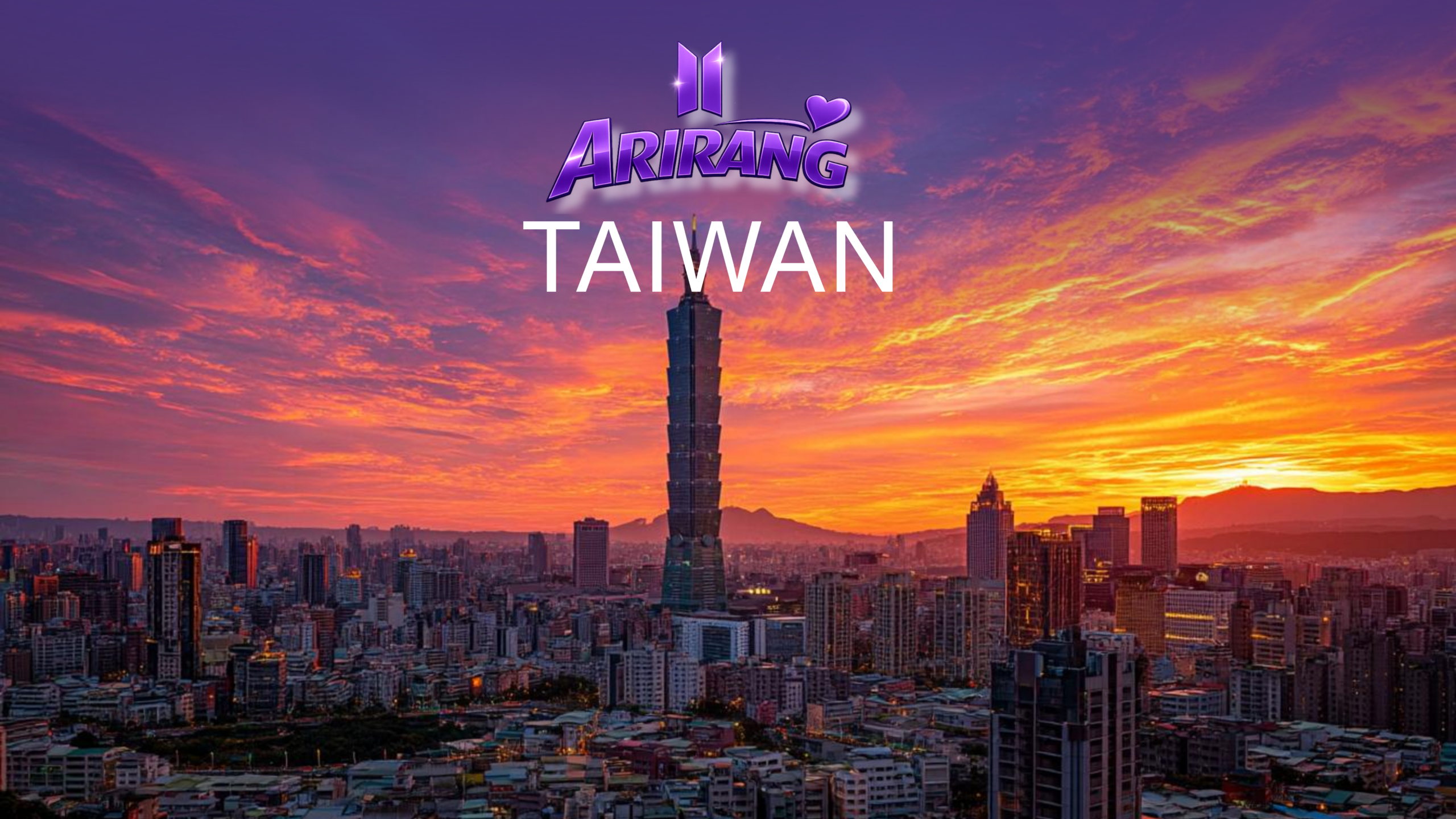 5D4N TAIWAN PACKAGE – with Free Days to Enjoy BTS Concert